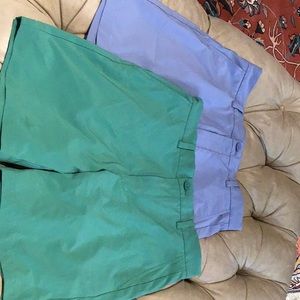 Pair of performance shorts